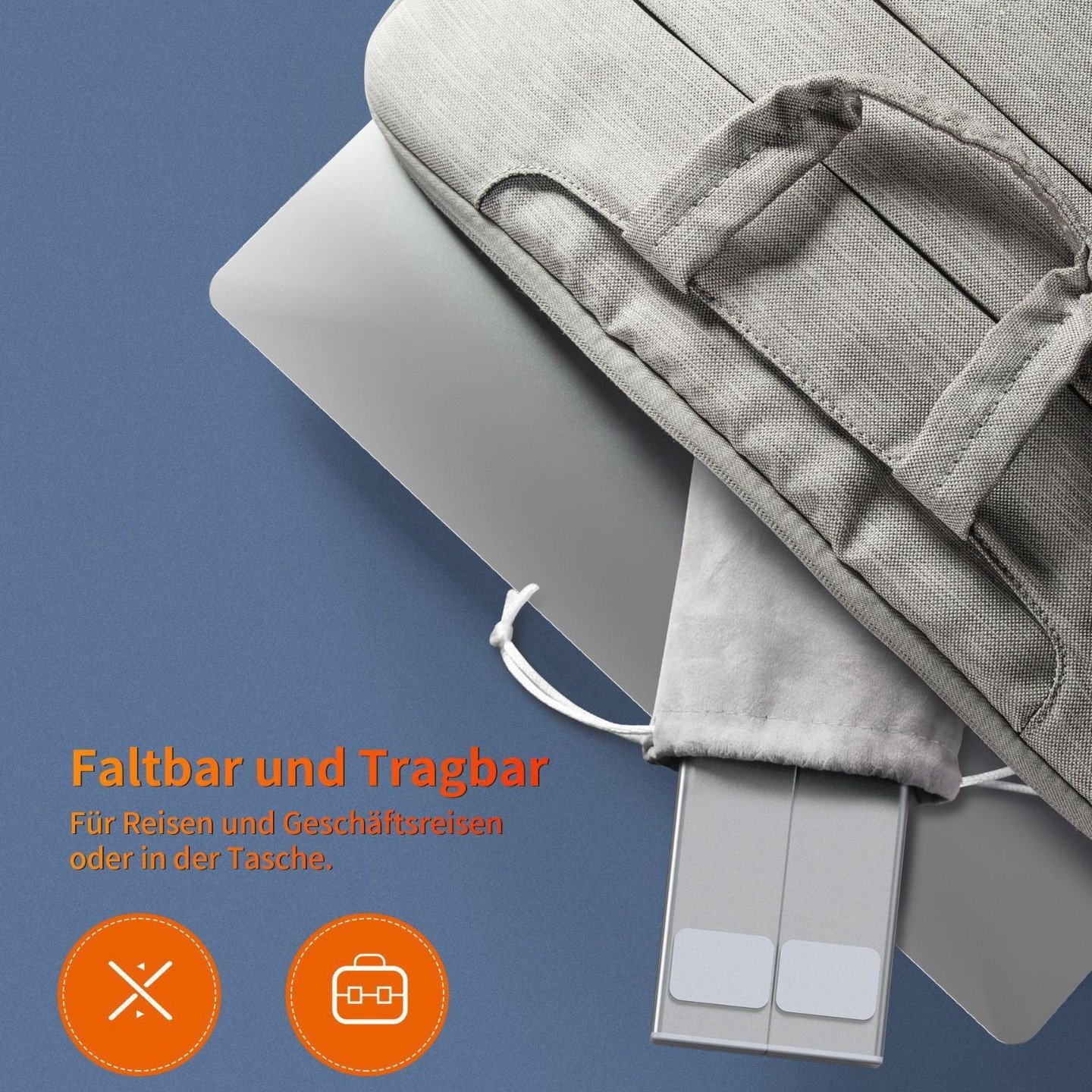 💻 2026 New 8-in-1 USB-C Laptop Stand & Docking Station