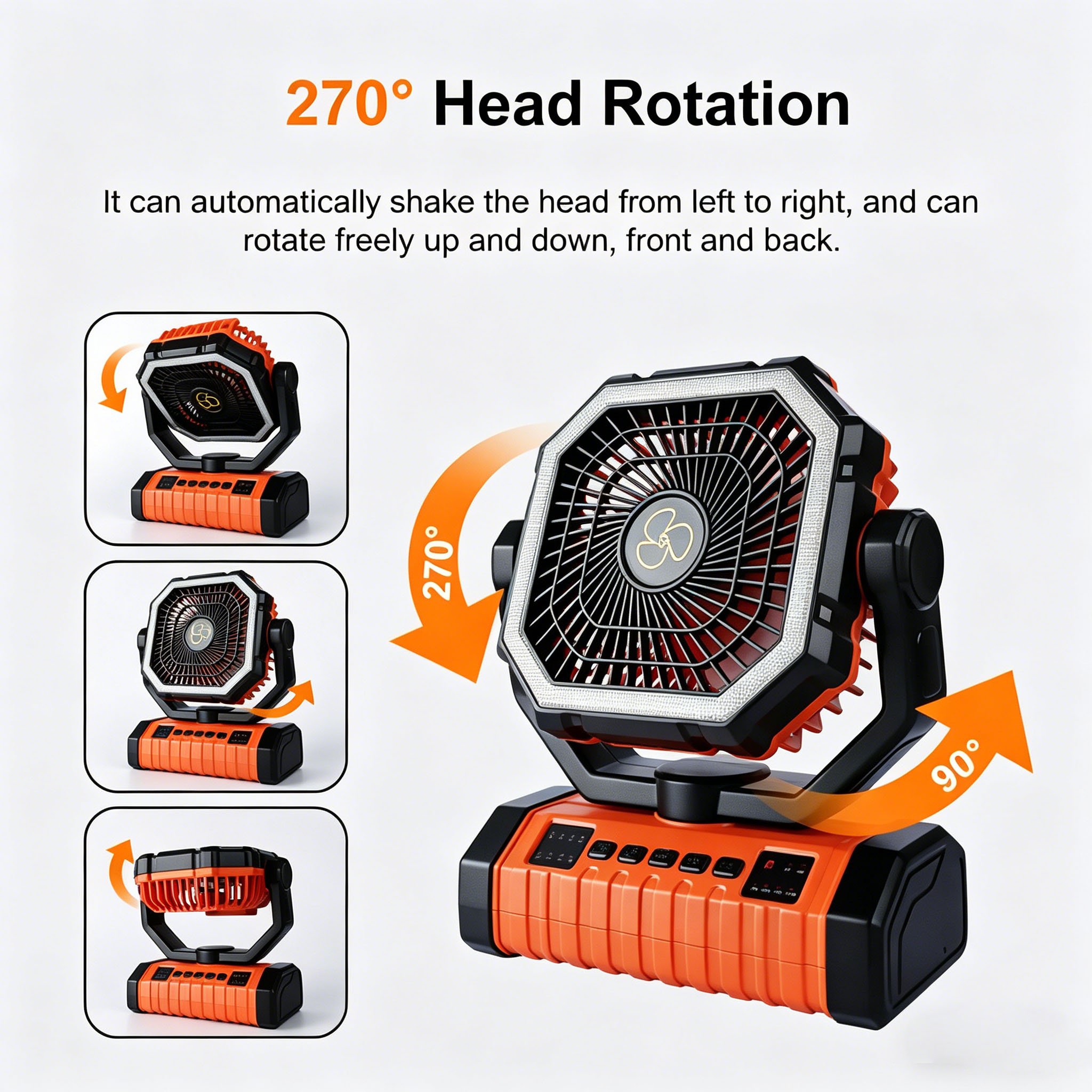 ✨ Your Ultimate Outdoor Cooling & Lighting Companion 