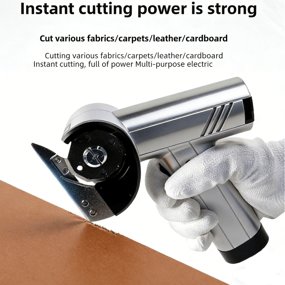 ✂️ Rechargeable Cordless Fabric Cutter
