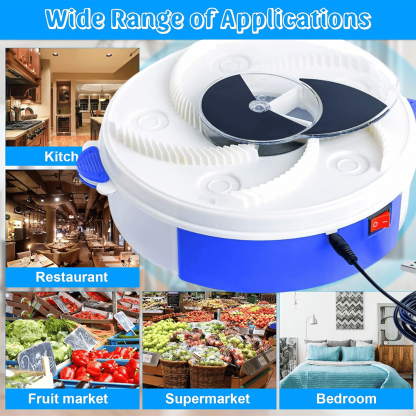 ⚡Electric Fly Trap – Automatic Indoor Fly Catcher for a Cleaner, Pest-Free Home
