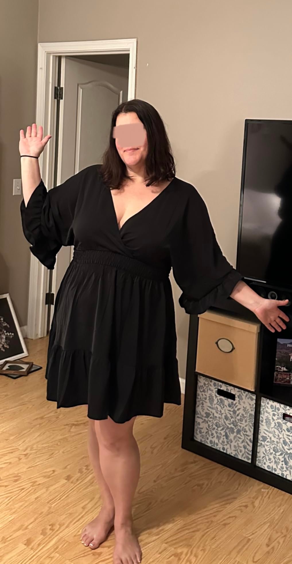 Fun and flirty! Oh & slimming too!