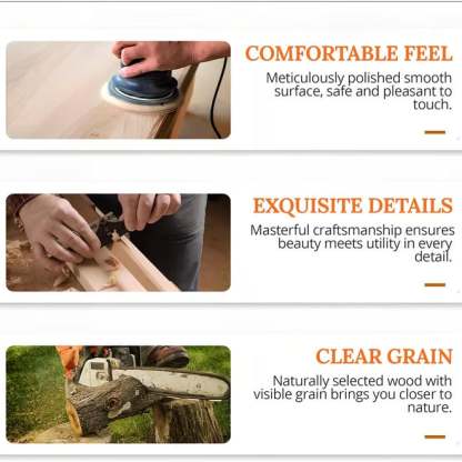 📚 Thick Wooden Cutting Boards Set (3-Piece)