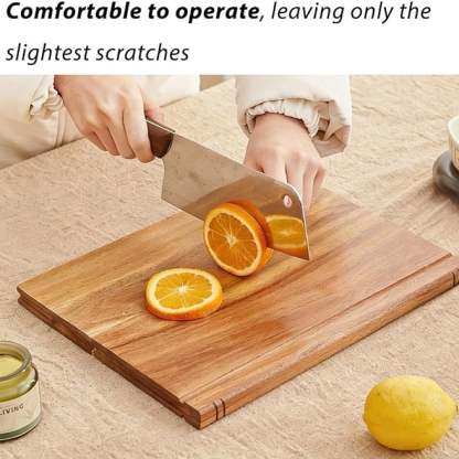 📚 Thick Wooden Cutting Boards Set (3-Piece)