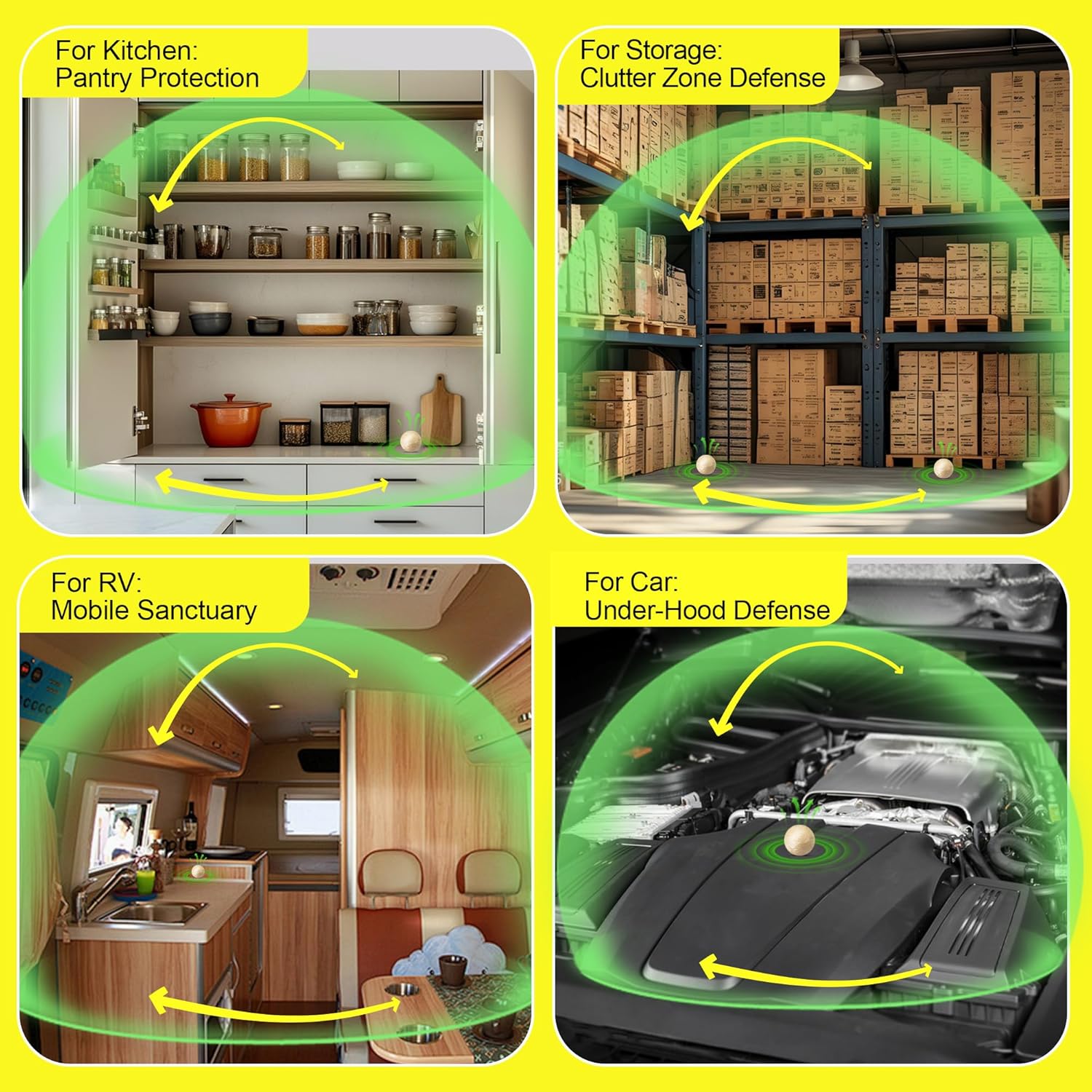 Natural Peppermint Rat Repellent Balls – Humane, Non-Toxic & Long-Lasting