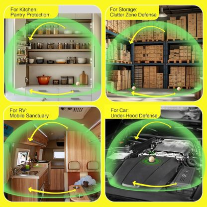 Natural Peppermint Rat Repellent Balls – Humane, Non-Toxic & Long-Lasting