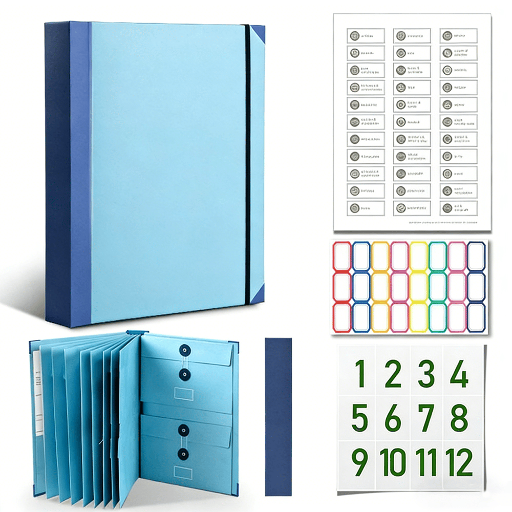 Document Organizer Binder: Stop the "where is it" panic by keeping insurance, deeds, and IDs in one secure spot. 📑🏠