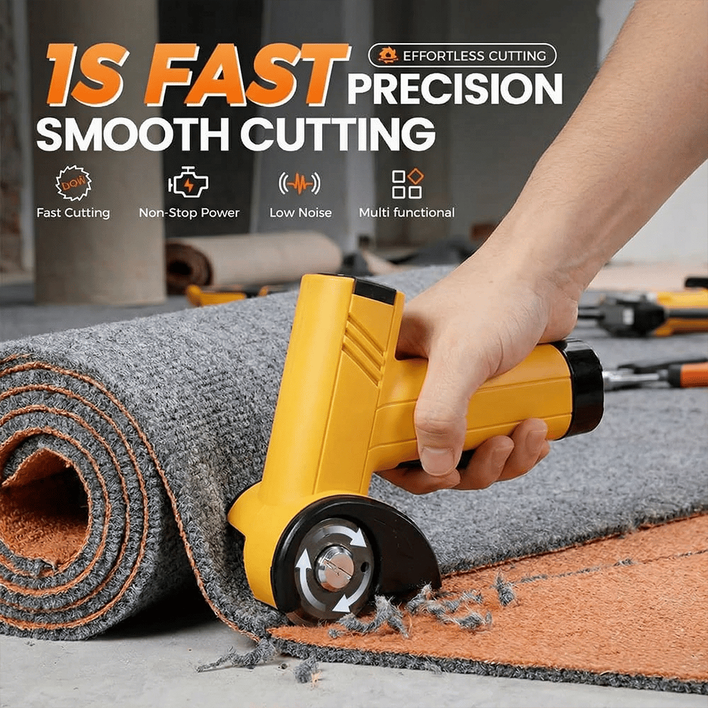 ✂️ Rechargeable Cordless Fabric Cutter