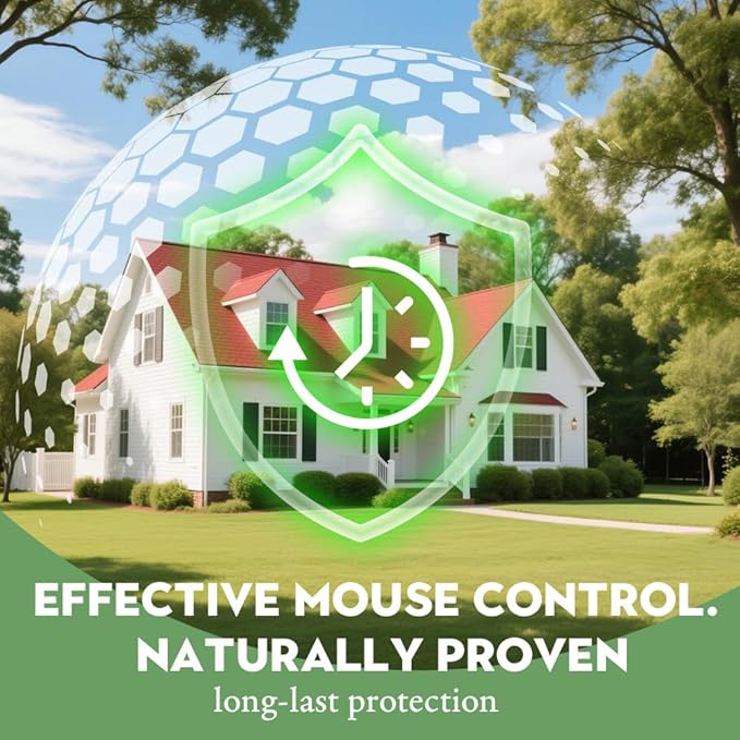 Natural Peppermint Rat Repellent Balls – Humane, Non-Toxic & Long-Lasting