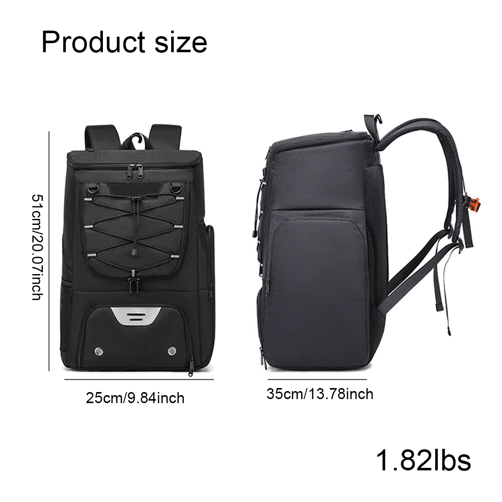 🏀 Basketball Backpack with Ball Holder & Shoe Compartment