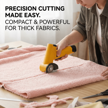 ✂️ Rechargeable Cordless Fabric Cutter
