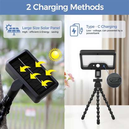 🌞 Outdoor Clip-On Solar Motion Sensor Light