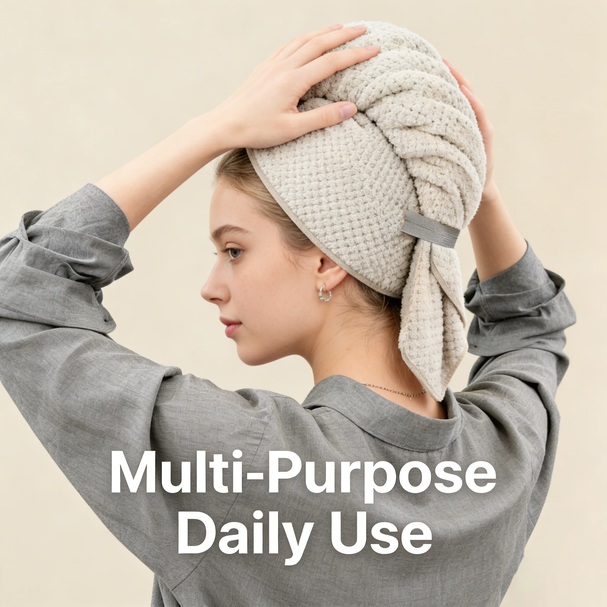 💁‍♀️Super Absorbent Hair Drying Cap for Women