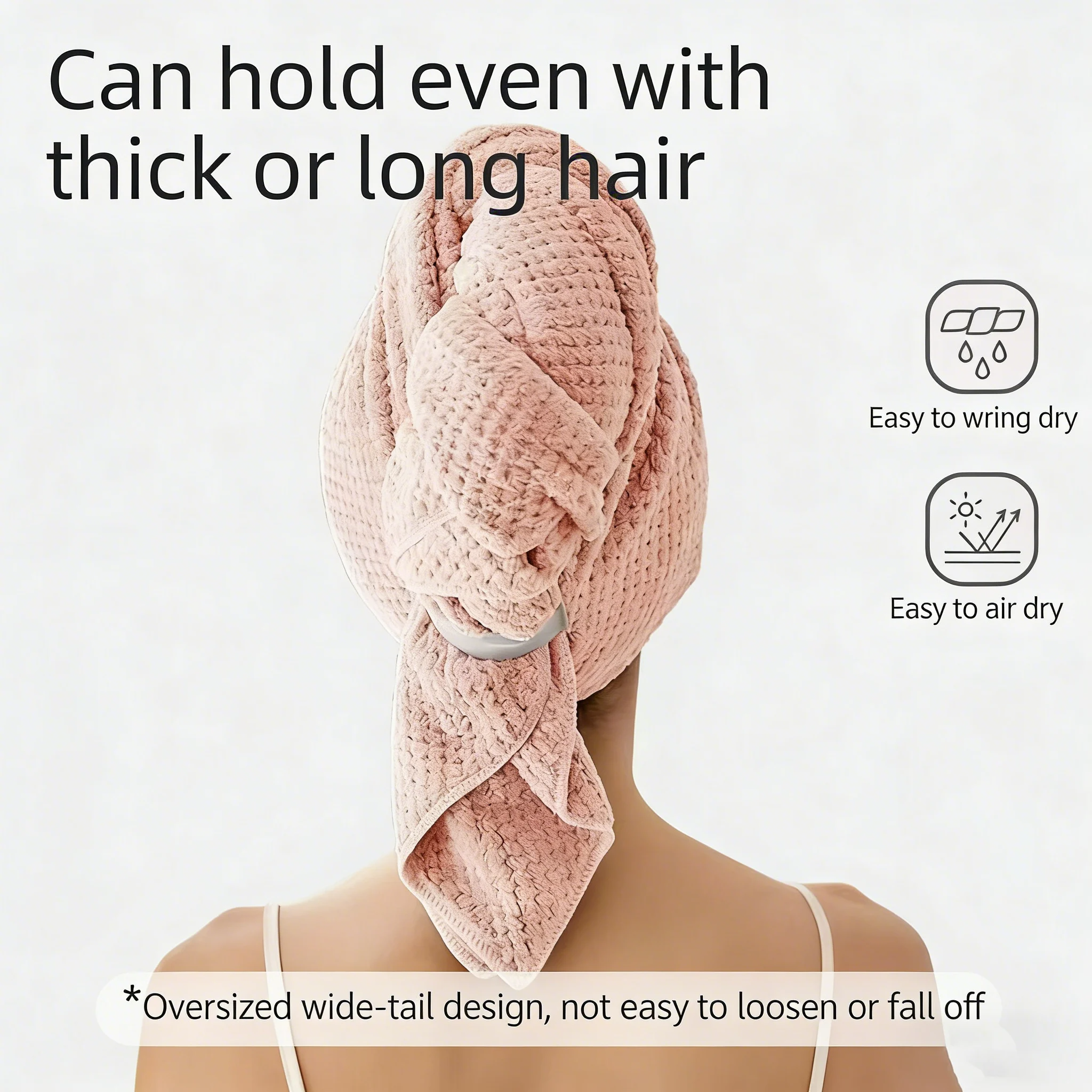 💁‍♀️Super Absorbent Hair Drying Cap for Women