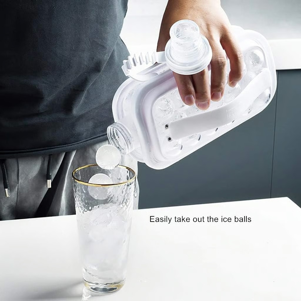 🧊2-in-1 Ice Ball Maker Bottle