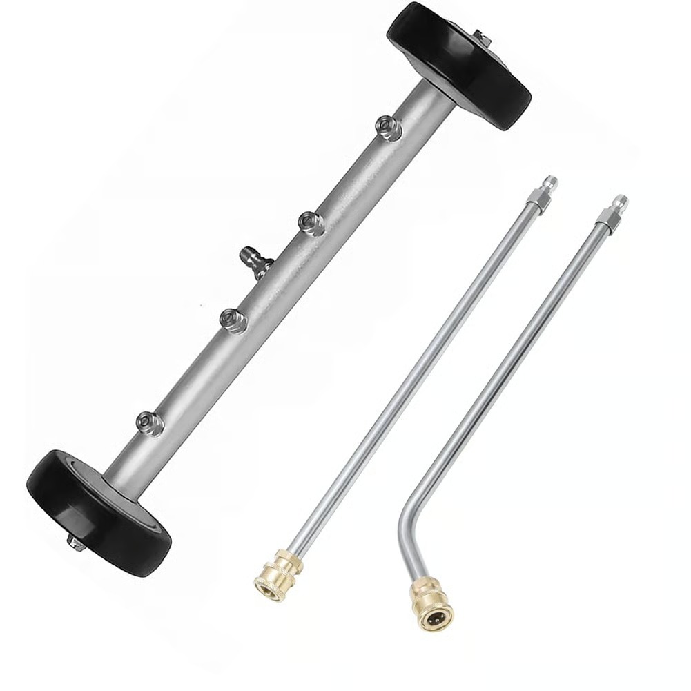 🚿 High-Pressure Surface Cleaner with Extension Rod (Up to 4000 PSI)
