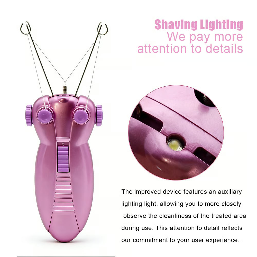 👸Ladies Electric Facial Hair Remover & Threading Device