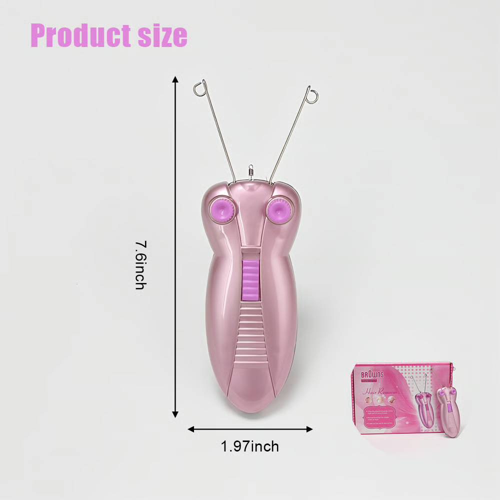 👸Ladies Electric Facial Hair Remover & Threading Device