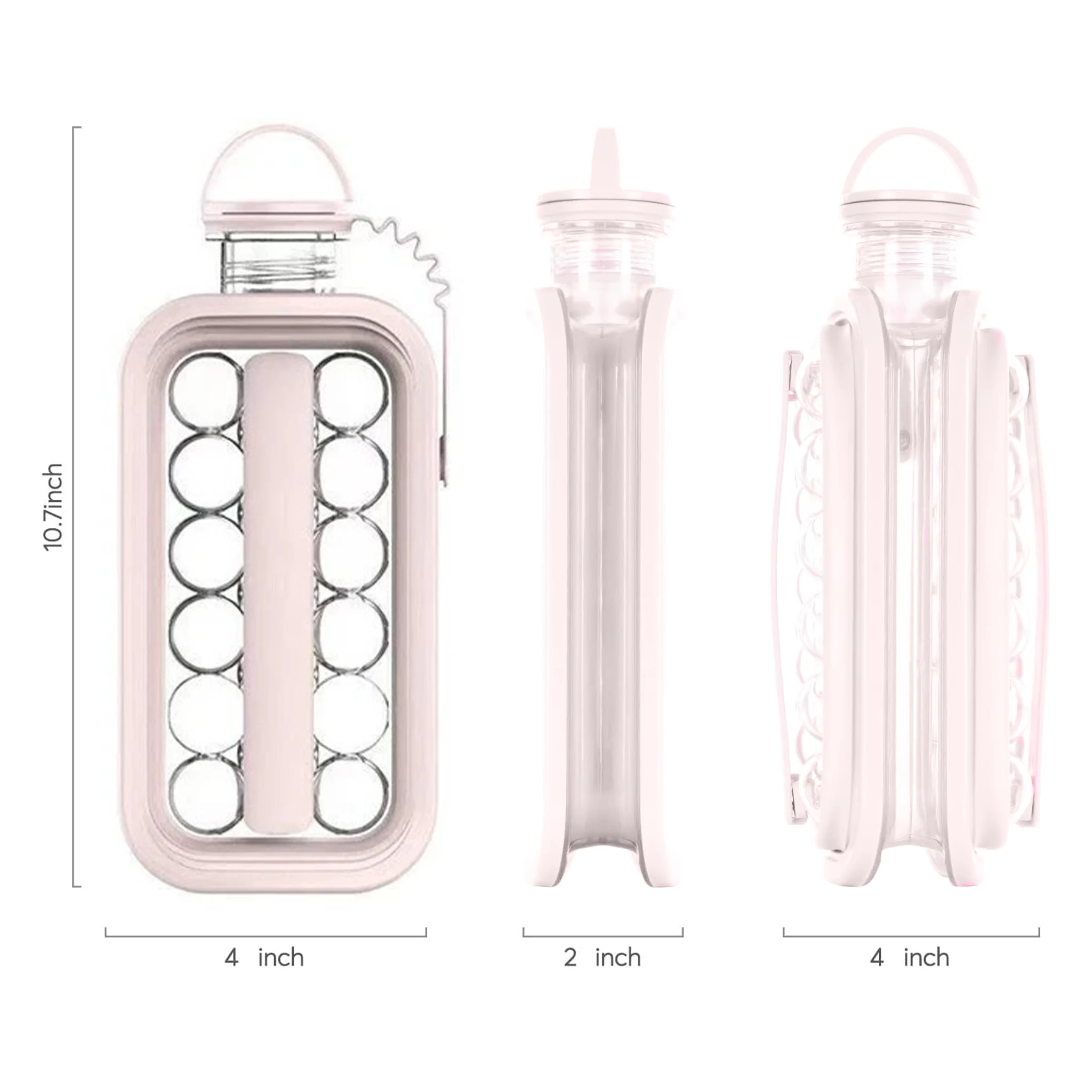 🧊2-in-1 Ice Ball Maker Bottle