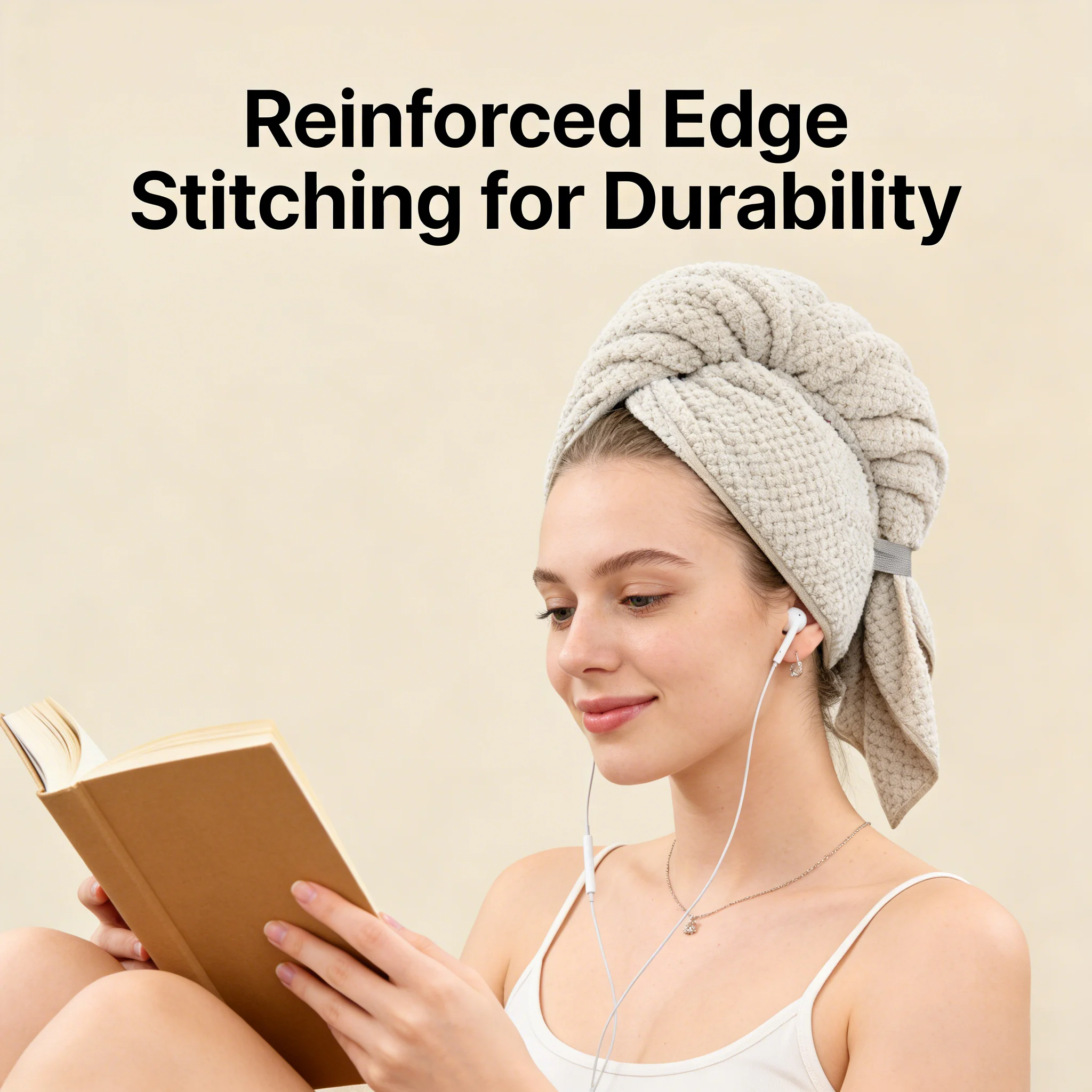 💁‍♀️Super Absorbent Hair Drying Cap for Women