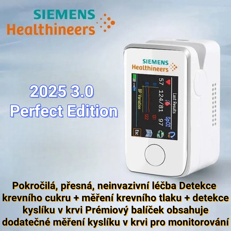 🌈Technologická inovace v lékařském výzkumu v roce 2025: Bezbolestný a neinvazivní přenosný glukometr Siemens, sledování stavu glukózy v krvi nebylo nikdy tak snadné!