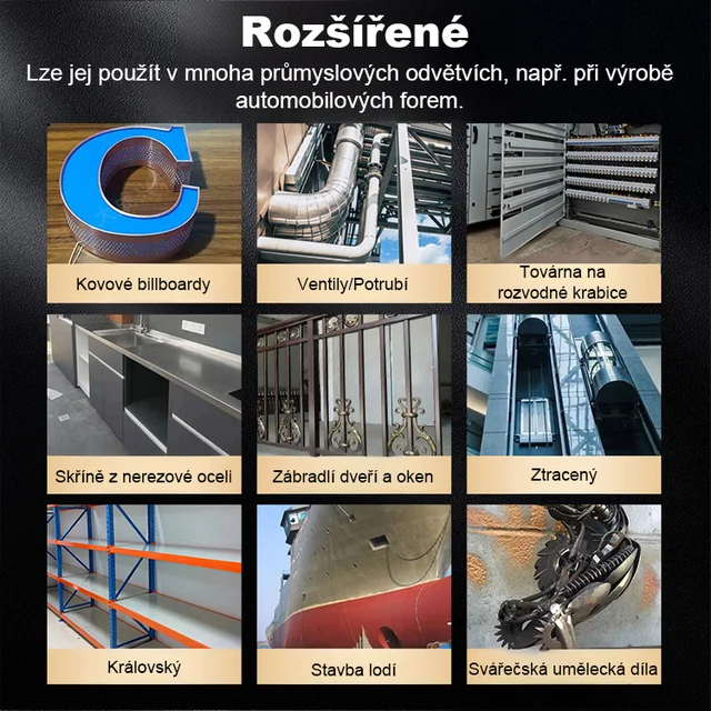 [90 ° C - 480 ° C nastavitelné] Ruční laserový svařovací stroj