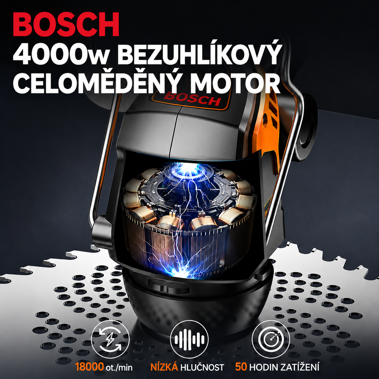 BOSCH® Multifunkční akumulátorová sekačka na trávu – lehká, výkonná a ideální pro každou zahradu