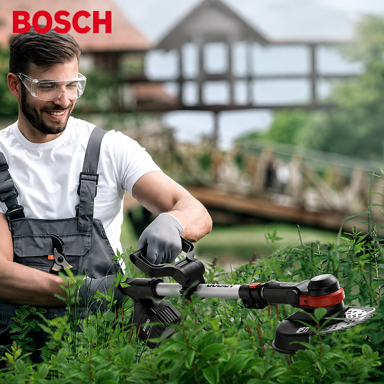 BOSCH® Multifunkční akumulátorová sekačka na trávu – lehká, výkonná a ideální pro každou zahradu