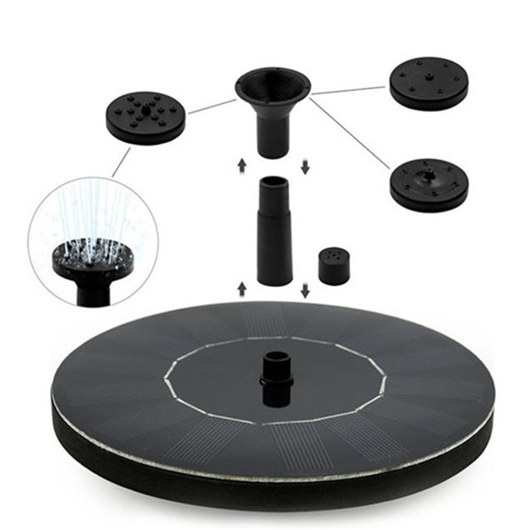 SolarSpritz® | Solar Garden Fountain