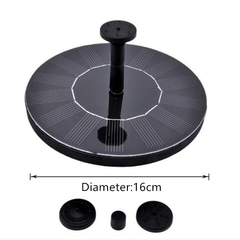 SolarSpritz® | Solar Garden Fountain