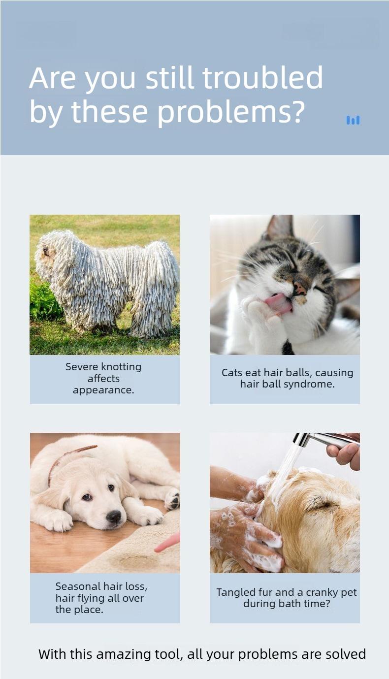 Pet Grooming Tool, Universal Detangling Comb for Dogs, Stainless Steel Double-Sided Design, Effective Shedding Removal & Matted Hair Tamer, Practical Daily Dog Coat Maintenance Supplies. Pet Grooming Tool, Universal Detangling Comb for Dogs, Stainless Steel Double-Sided Design, Effective Shedding Removal & Matted Hair Tamer, Practical Daily Dog Coat Maintenance Supplies.