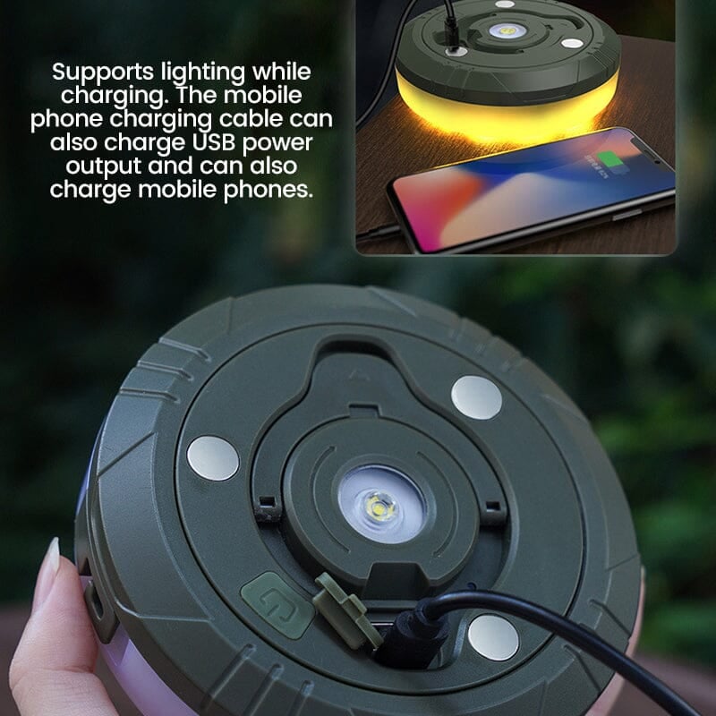 💥3 in 1 Solar Camping String Lights