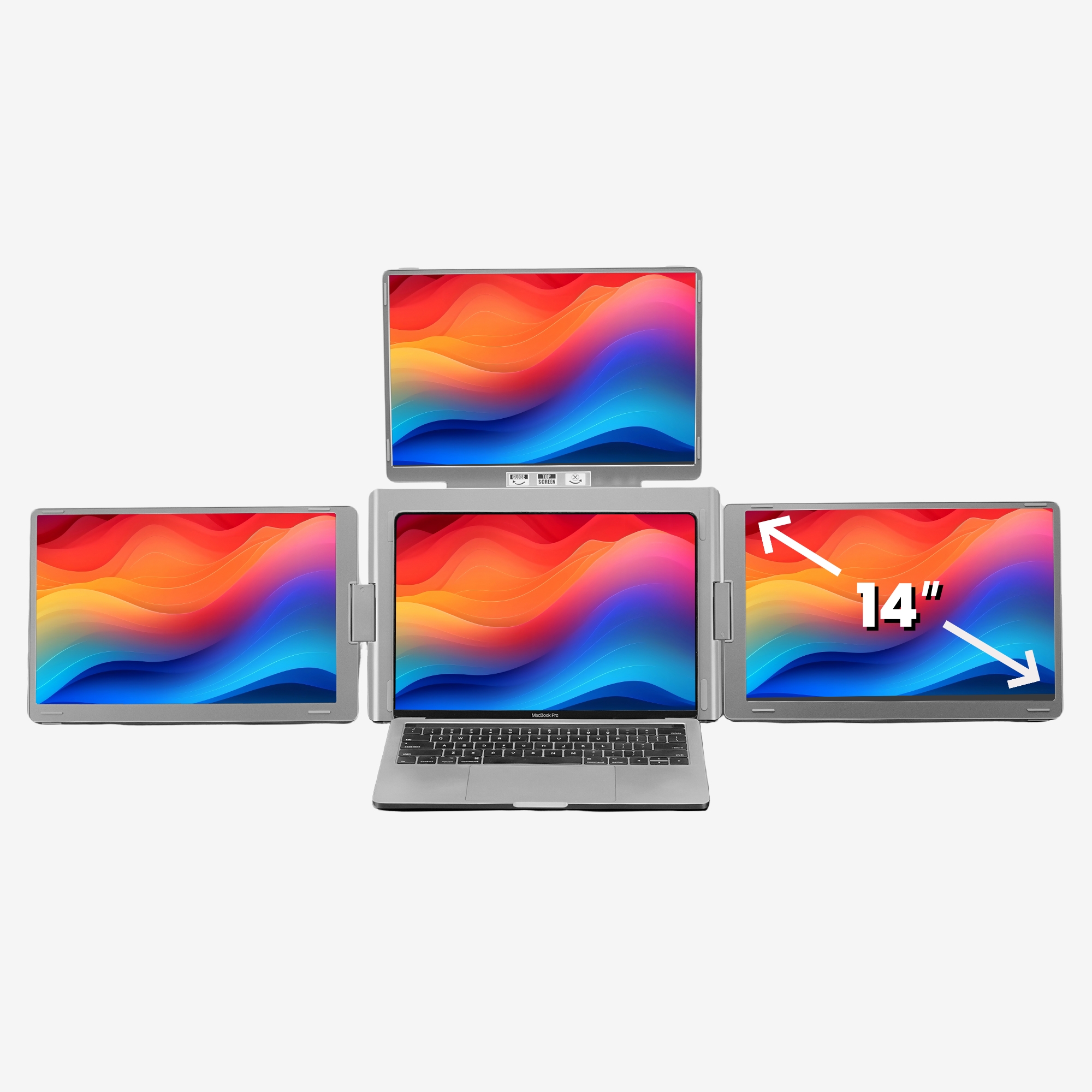 Triple-Screen Desktop Portable Extender