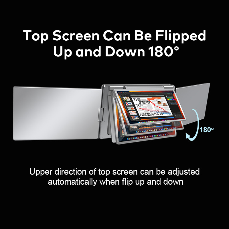 Triple-Screen Desktop Portable Extender