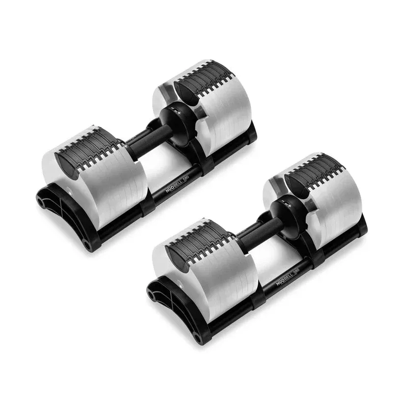 2-Piece Turn-Handle Adjustable Dumbbell 5-120lb Set