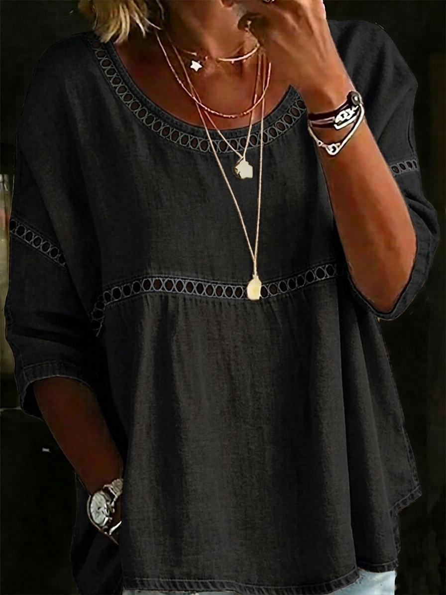 New Arrivals🔥 Women's Vintage Casual Loose Linen Blouse Shirt