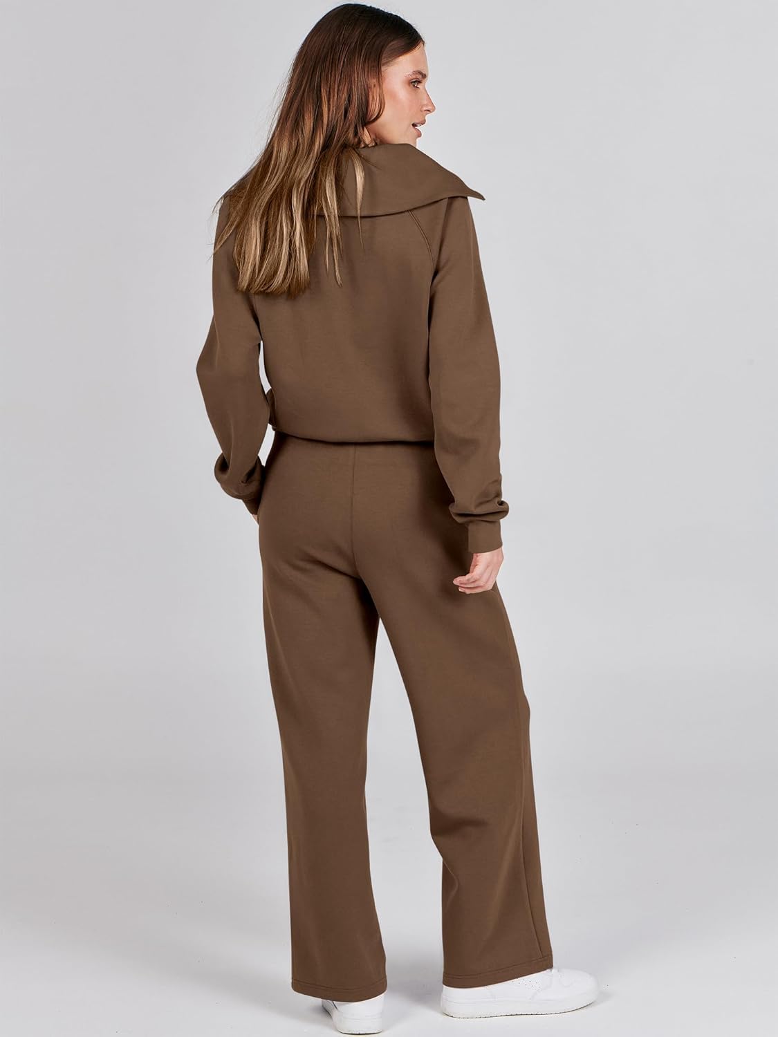 2024 Fall Trendy Outfits Oversized Two Piece Sweatsuit