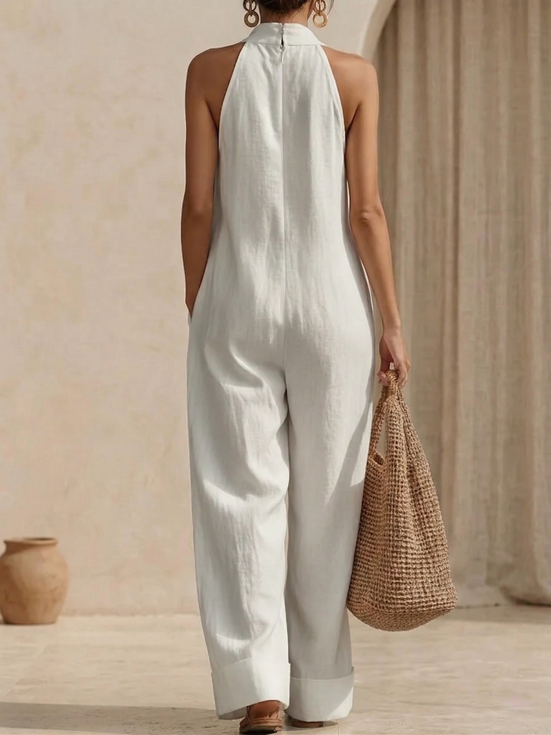 New Arrivals🔥Minimalist And Elegant Cozy Linen Jumpsuit