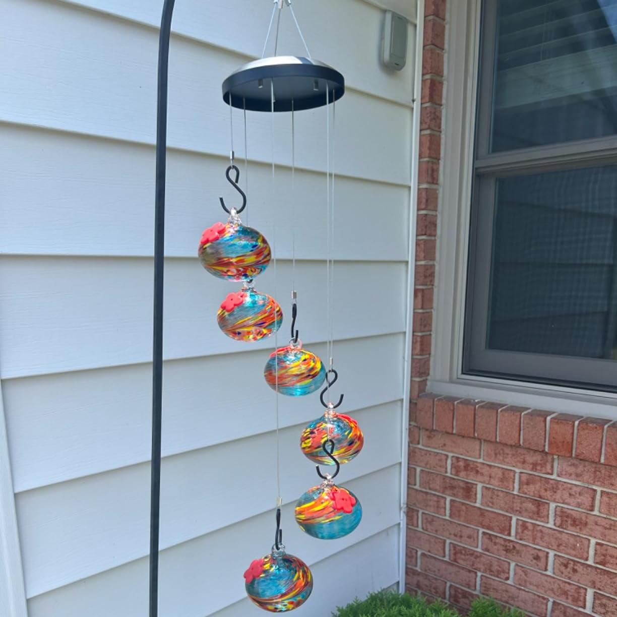 Charming Wind Chimes Hummingbird feeders