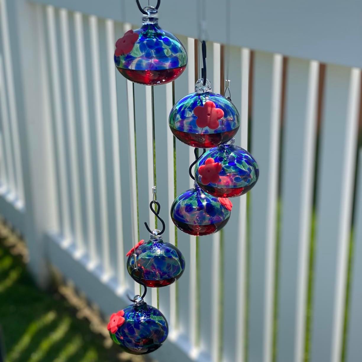 Charming Wind Chimes Hummingbird feeders