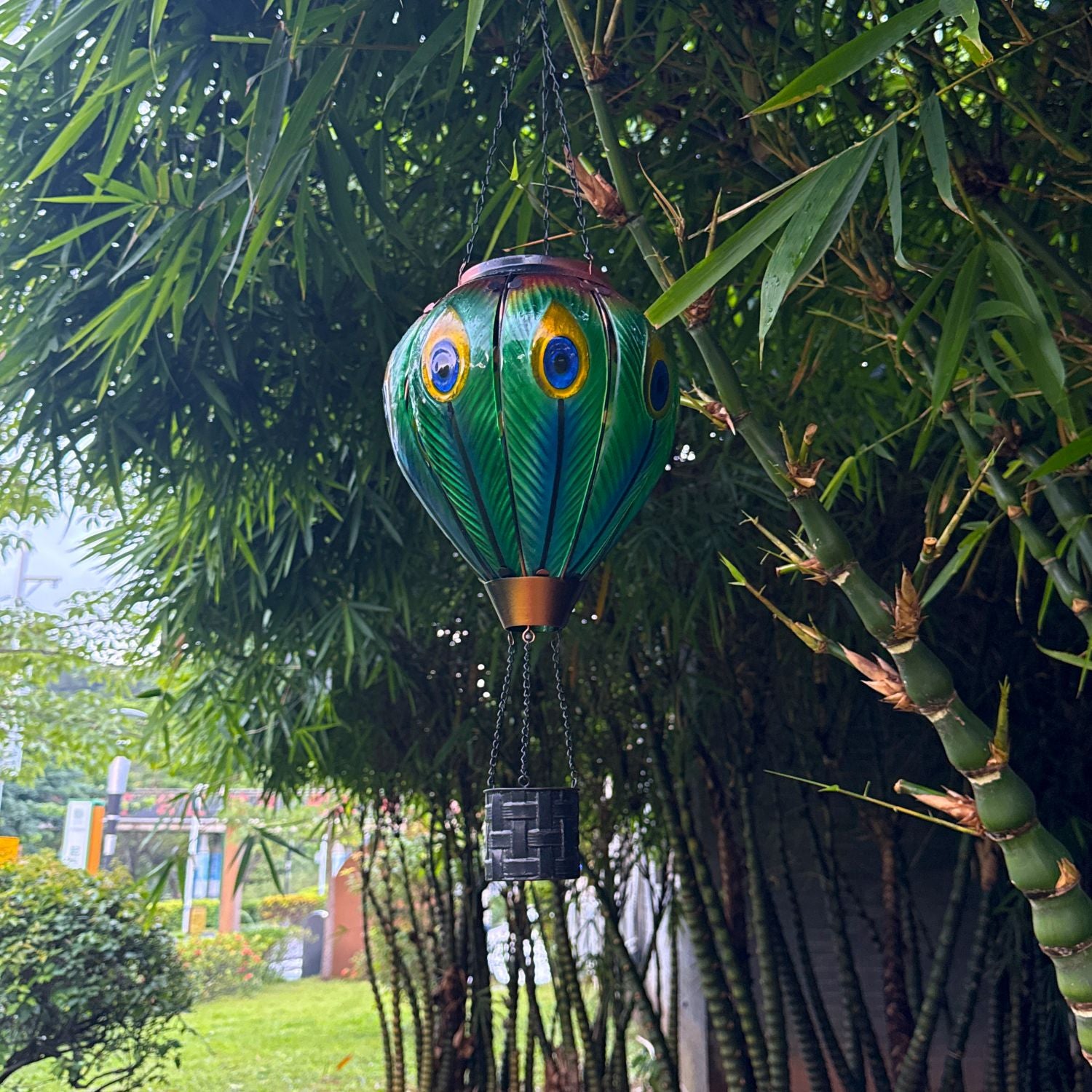solar Peacock garden decorations