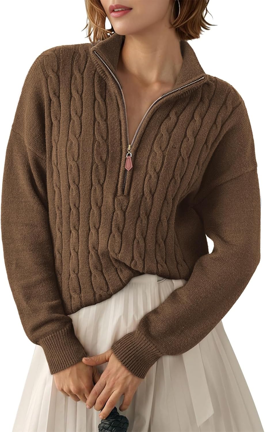 Women Lightweight Cute Soft Winter Knit Pullover Sweaters