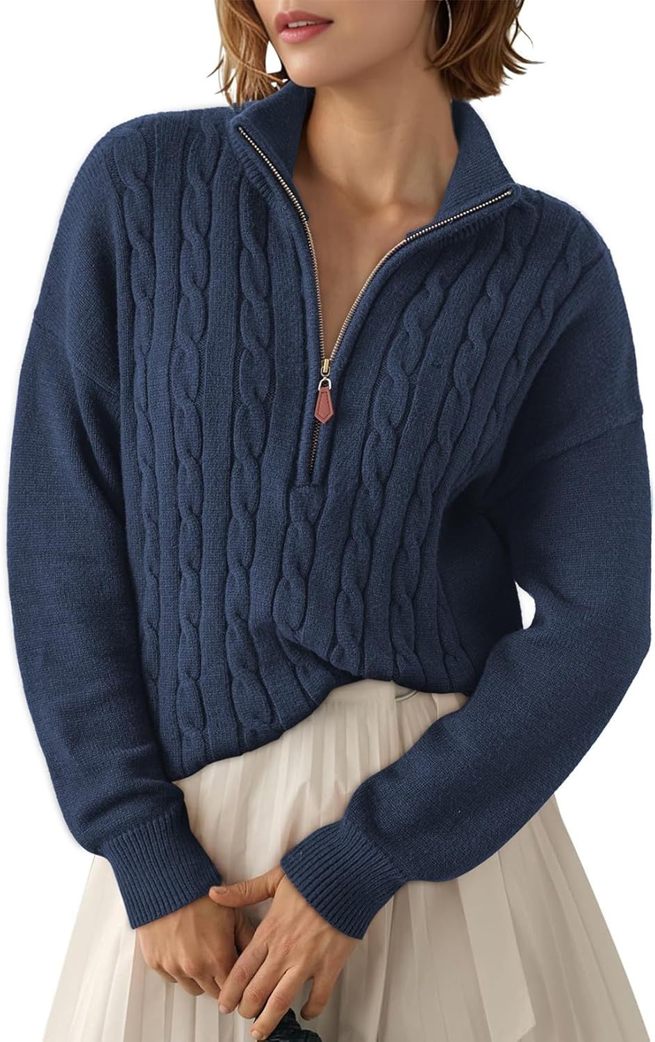 Women Lightweight Cute Soft Winter Knit Pullover Sweaters