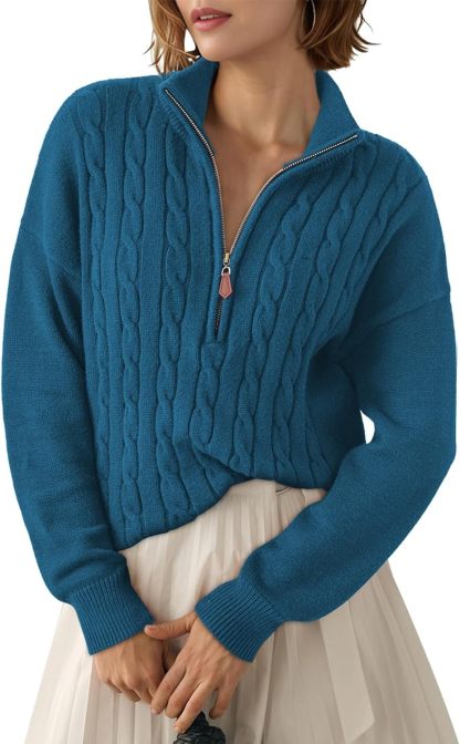 Women Lightweight Cute Soft Winter Knit Pullover Sweaters