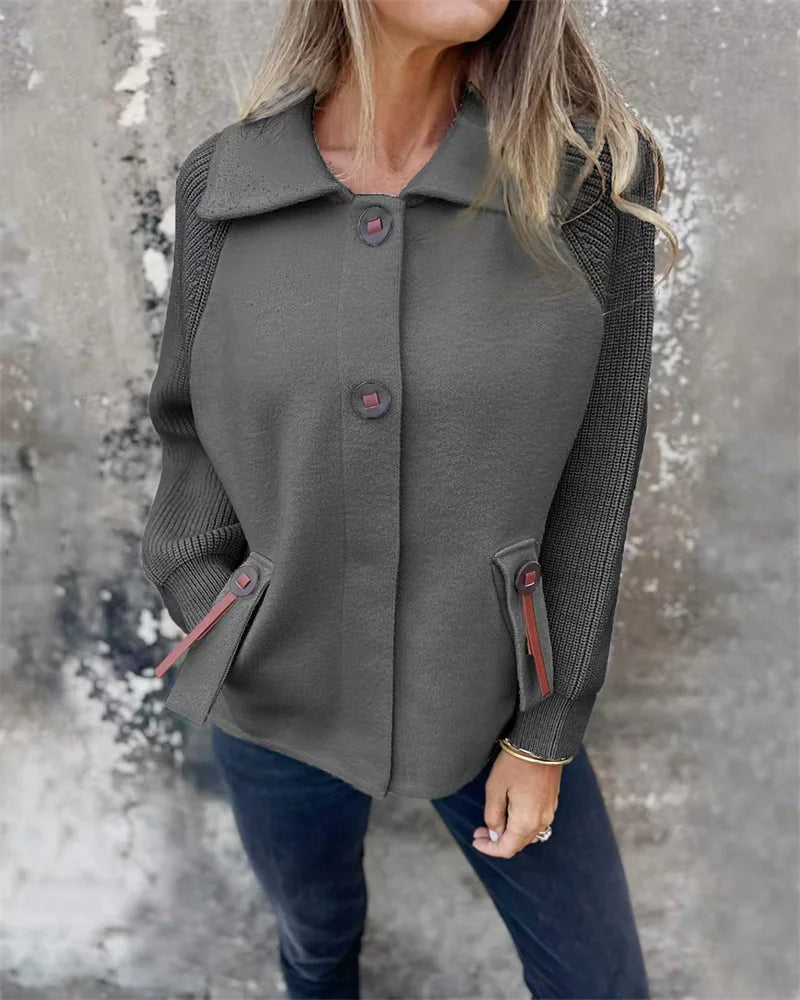 Clearance Sale🔥2025 Women's Casual Lapel Cardigan Jacket
