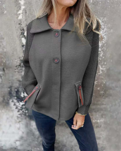 Clearance Sale🔥2025 Women's Casual Lapel Cardigan Jacket
