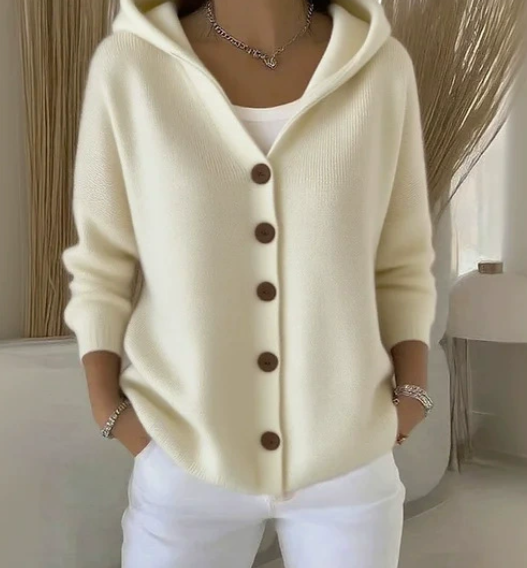 CLEARANCE SALE🔥 Women's New Autumn/Winter Hooded Knit Cardigan