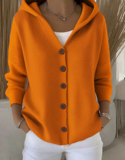 CLEARANCE SALE🔥 Women's New Autumn/Winter Hooded Knit Cardigan