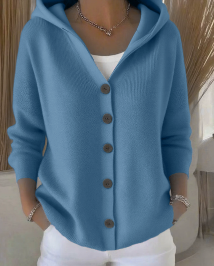 CLEARANCE SALE🔥 Women's New Autumn/Winter Hooded Knit Cardigan