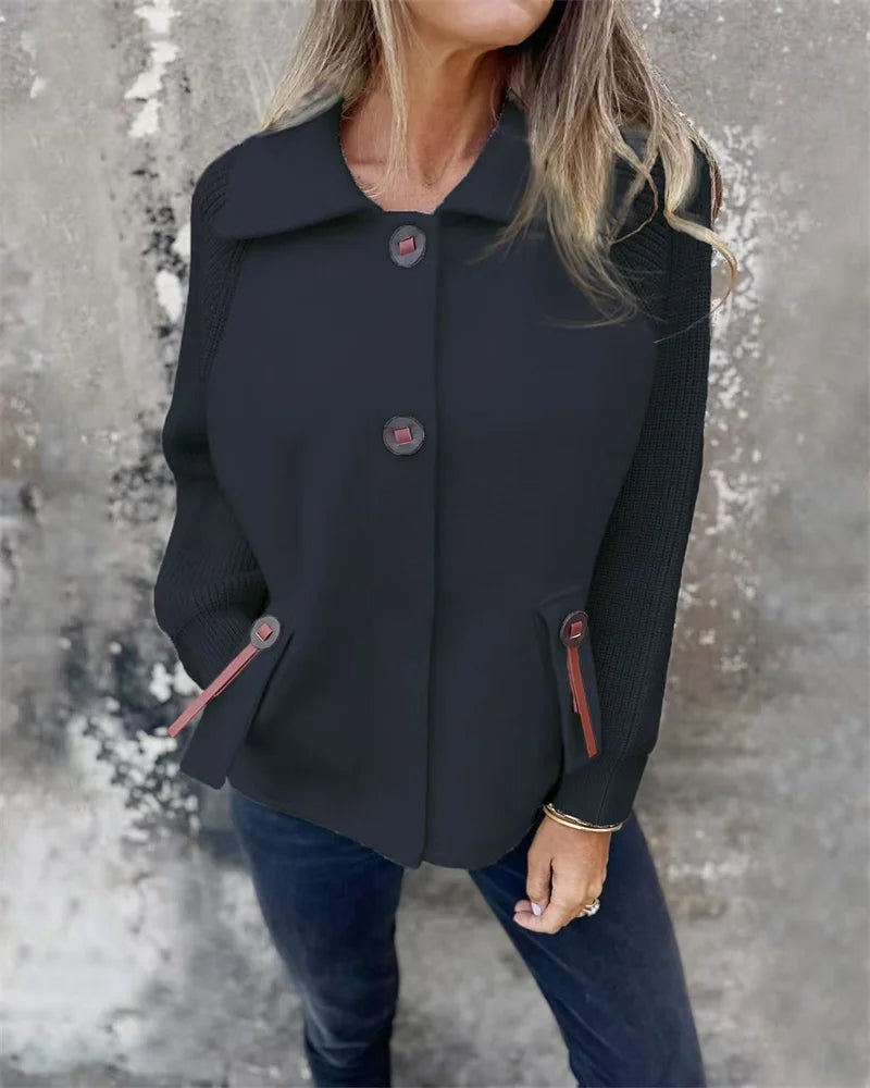 Clearance Sale🔥2025 Women's Casual Lapel Cardigan Jacket