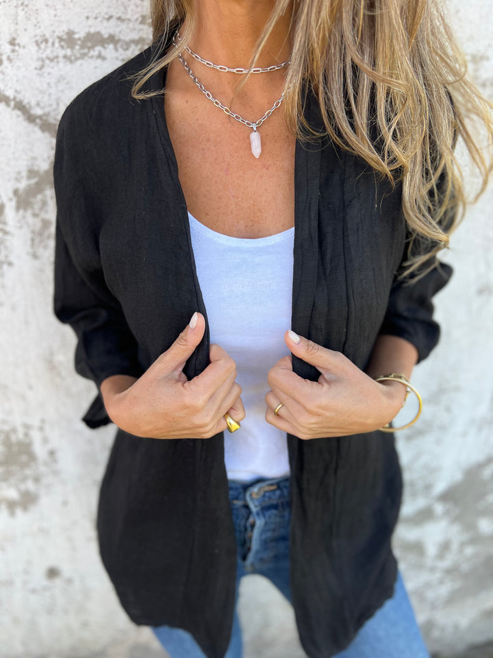 NEW IN🔥 2024 Women's Casual Breathable Linen Cover